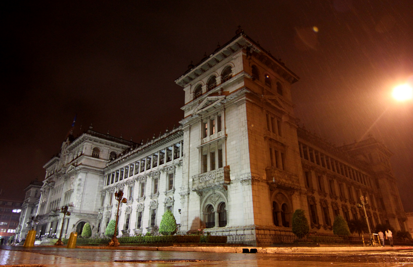 Palacio Nacional de Noche