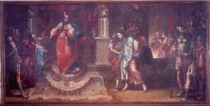 Jesús ante Caifás y la negación de Pedro