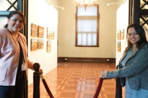 Administradora del Palacio Nacional y Viceministra de Cultura, re inauguraron la galería Kilómetro Cero.