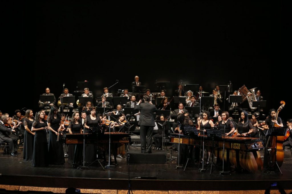 Orquesta Sinfónica Nacional OSN y Marimba Femenina de Concierto
