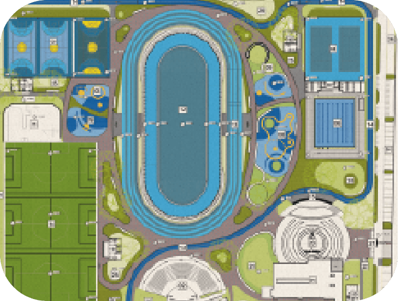 Ciudad Deportiva Las Cruces Petén