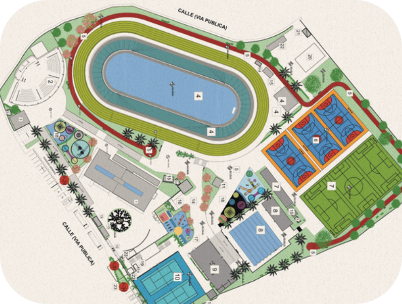 Ciudad Deportiva Los Amates
